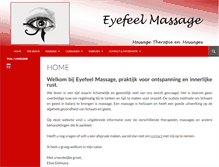Tablet Screenshot of eyefeelmassage.nl